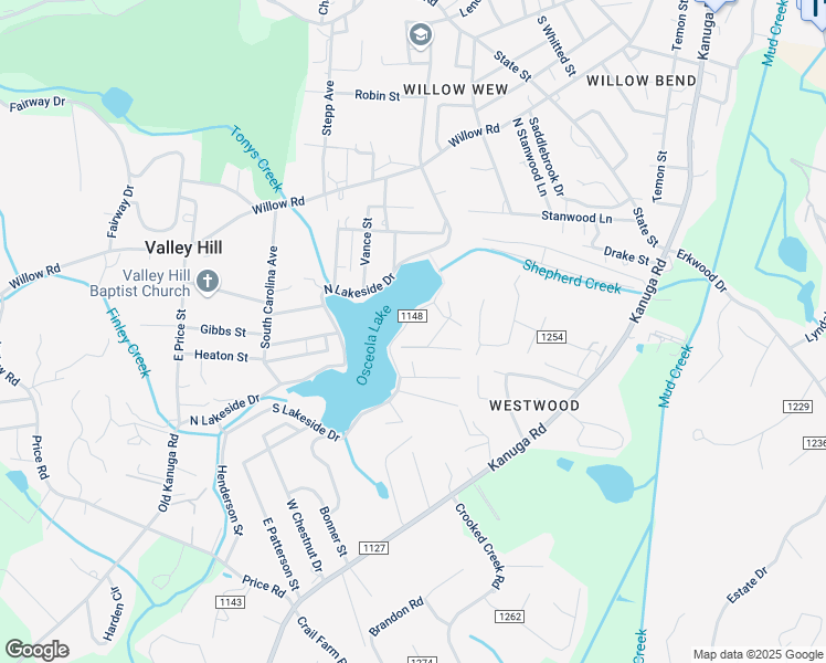map of restaurants, bars, coffee shops, grocery stores, and more near 1733 South Lakeside Drive in Hendersonville