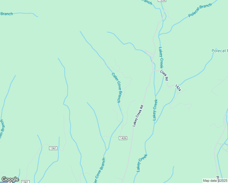 map of restaurants, bars, coffee shops, grocery stores, and more near Thunder Creek Road in Macon County