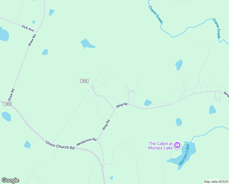 map of restaurants, bars, coffee shops, grocery stores, and more near 156 Bozwin Lane in Carthage
