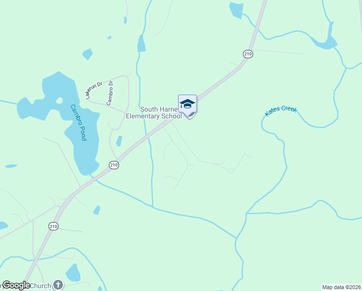 map of restaurants, bars, coffee shops, grocery stores, and more near 141 Tactical Drive in Bunnlevel