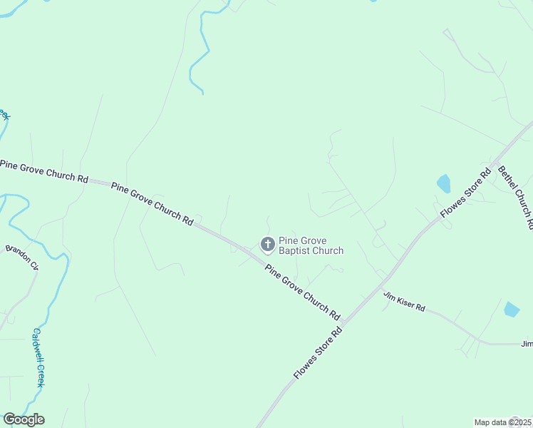 map of restaurants, bars, coffee shops, grocery stores, and more near 84 Pine Grove Church Road in Concord