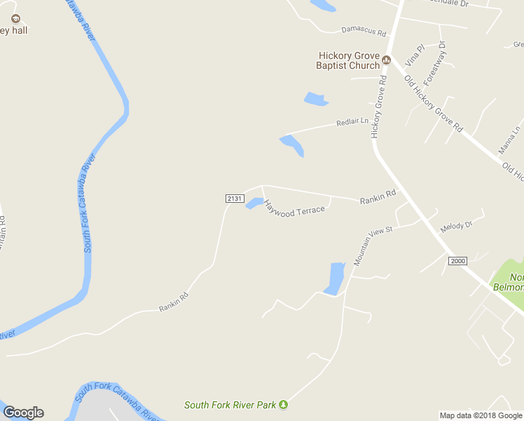 map of restaurants, bars, coffee shops, grocery stores, and more near 155 Haywood Terrace in Gastonia