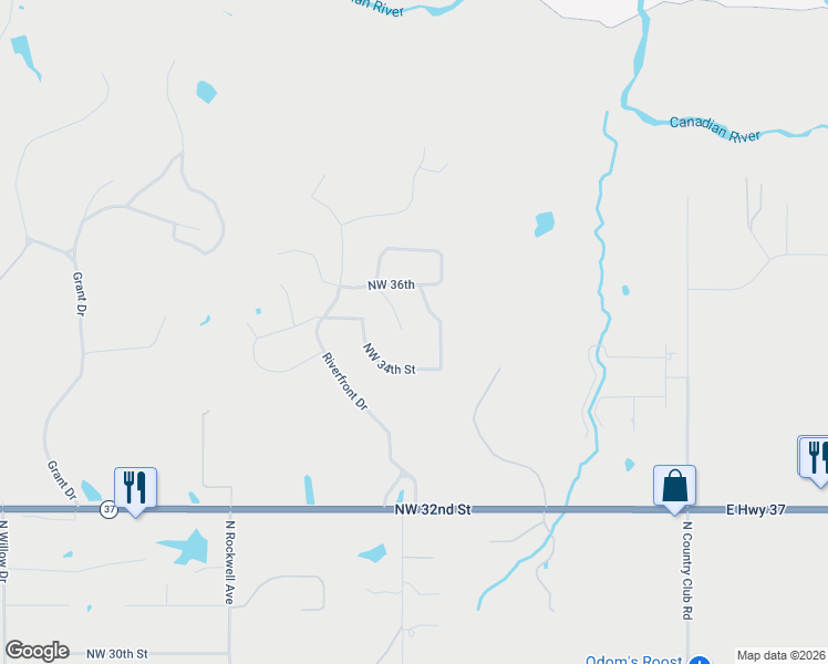 map of restaurants, bars, coffee shops, grocery stores, and more near 3514 Rivers Edge Court in Newcastle