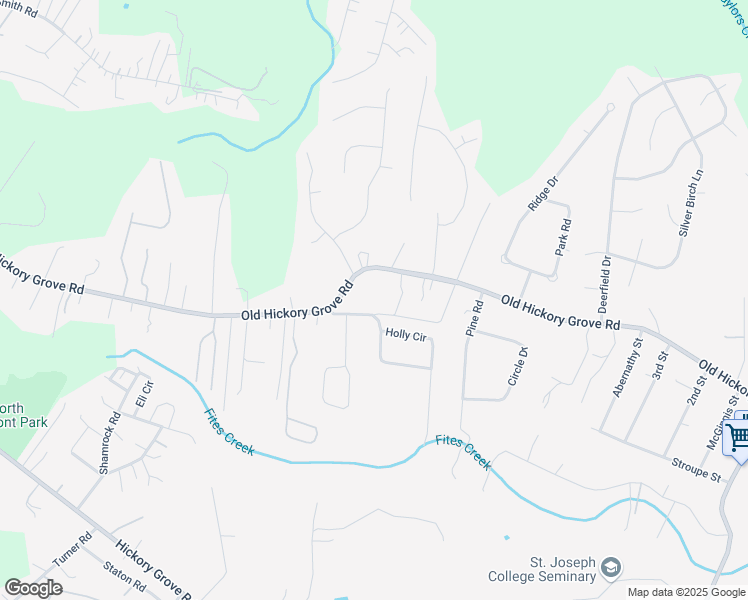 map of restaurants, bars, coffee shops, grocery stores, and more near 300 Holly Circle in Mount Holly