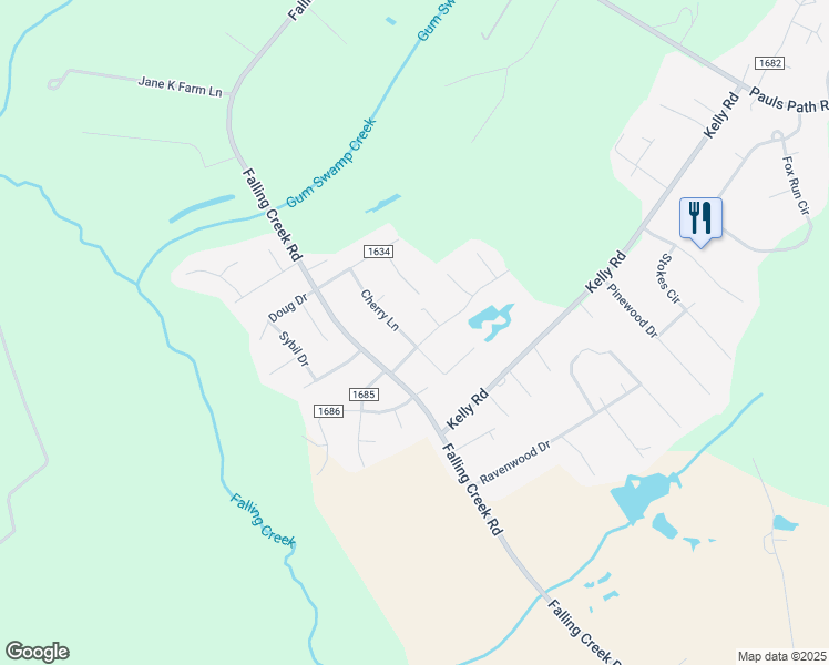 map of restaurants, bars, coffee shops, grocery stores, and more near 3132-3212 Lakewood Dr in Kinston