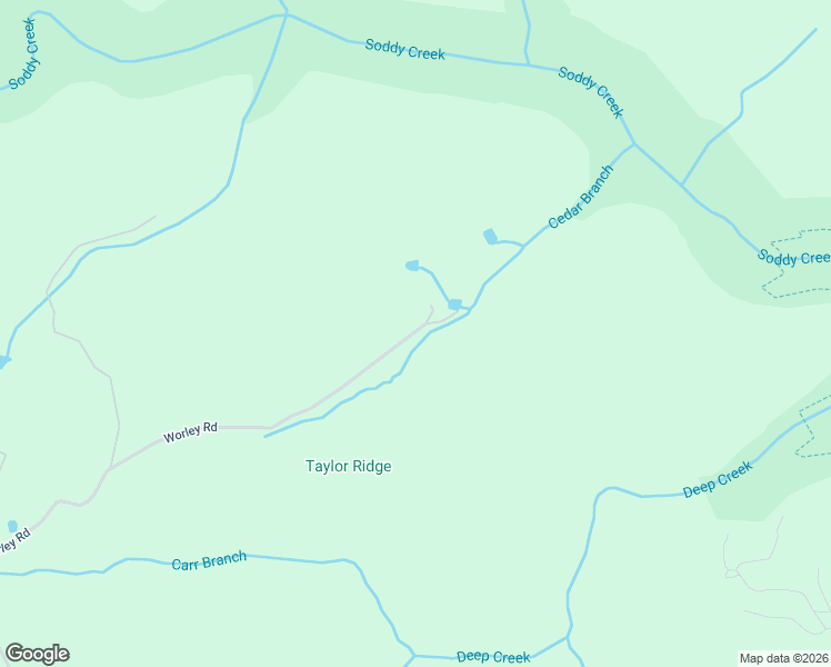 map of restaurants, bars, coffee shops, grocery stores, and more near 11126 Worley Road in Soddy-Daisy