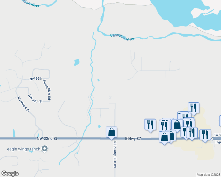 map of restaurants, bars, coffee shops, grocery stores, and more near 3550 Stanton Drive in Newcastle