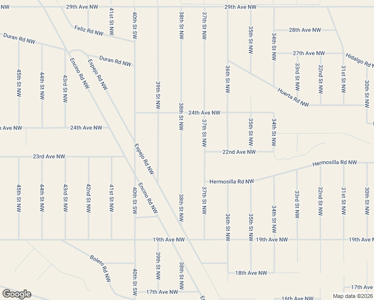 map of restaurants, bars, coffee shops, grocery stores, and more near 38th Street Northwest in Rio Rancho