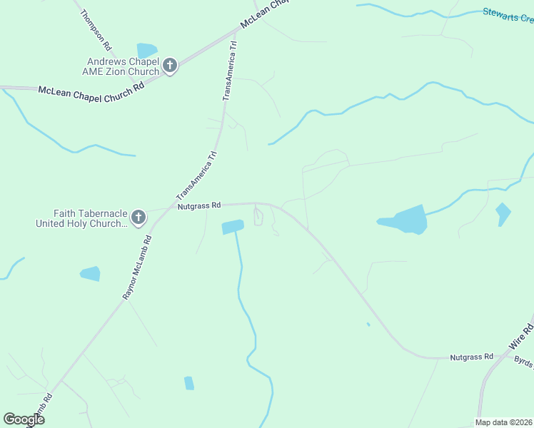 map of restaurants, bars, coffee shops, grocery stores, and more near 69 Lacy McLean Lane in Bunnlevel