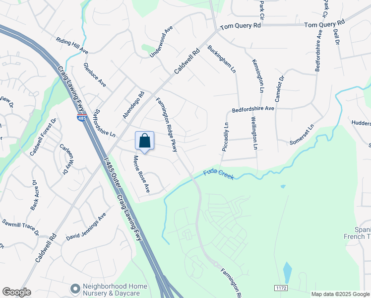map of restaurants, bars, coffee shops, grocery stores, and more near 8581 River Ridge Drive in Harrisburg