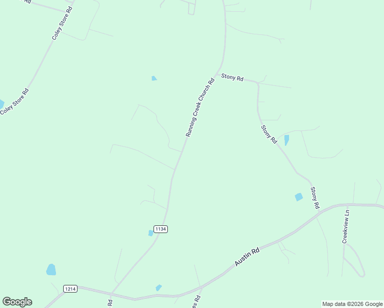 map of restaurants, bars, coffee shops, grocery stores, and more near 20510 Running Creek Church Road in Locust
