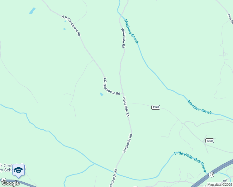 map of restaurants, bars, coffee shops, grocery stores, and more near 419 A R Thompson Road in Mill Spring