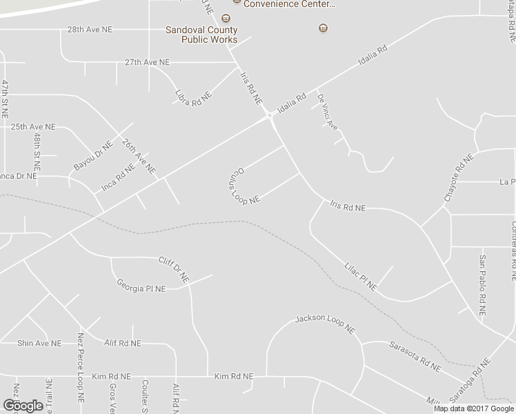 map of restaurants, bars, coffee shops, grocery stores, and more near 3025 Oculus Loop Northeast in Rio Rancho