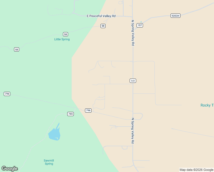 map of restaurants, bars, coffee shops, grocery stores, and more near 3334 Prairie View Drive in Parks