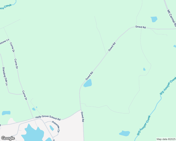 map of restaurants, bars, coffee shops, grocery stores, and more near 4980 Dowd Road in Moore County