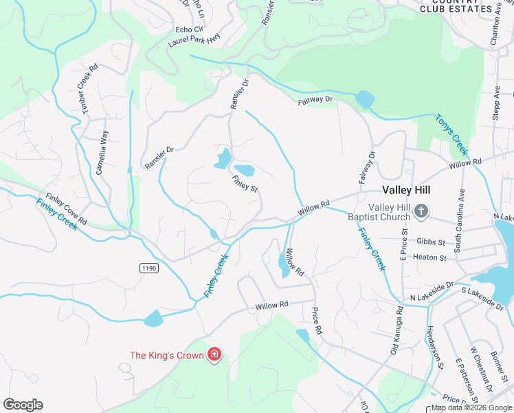 map of restaurants, bars, coffee shops, grocery stores, and more near 104 Askew Lane in Hendersonville