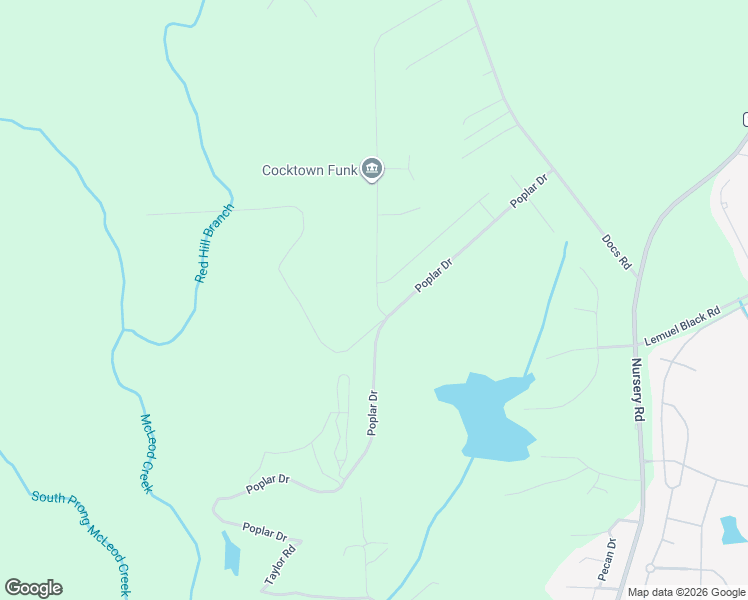 map of restaurants, bars, coffee shops, grocery stores, and more near 796 Colonial Hills Drive in Lillington