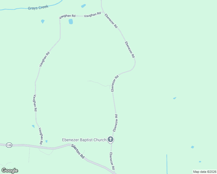 map of restaurants, bars, coffee shops, grocery stores, and more near 3360 Ebenezer Road in Toone