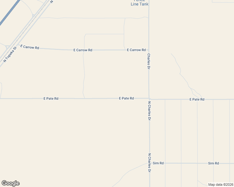 map of restaurants, bars, coffee shops, grocery stores, and more near 5873 Pate Road in Kingman