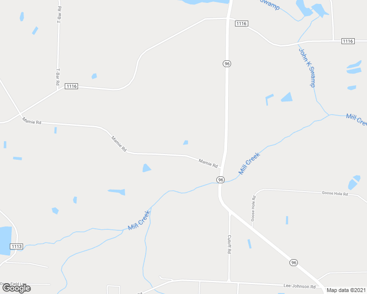 map of restaurants, bars, coffee shops, grocery stores, and more near 2153 Mamie Road in Benson