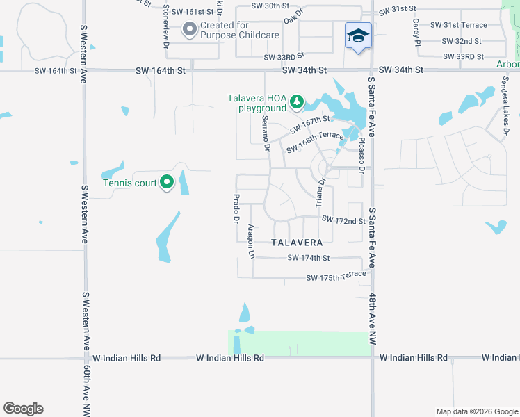 map of restaurants, bars, coffee shops, grocery stores, and more near 7209 Aragon Lane in Oklahoma City