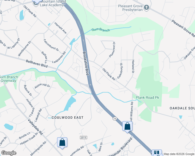 map of restaurants, bars, coffee shops, grocery stores, and more near in Charlotte