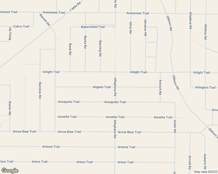 map of restaurants, bars, coffee shops, grocery stores, and more near Angwin Trail in San Luis Obispo County