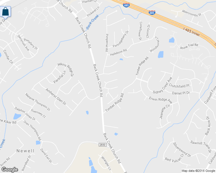 map of restaurants, bars, coffee shops, grocery stores, and more near 11313 Coreopsis Road in Charlotte