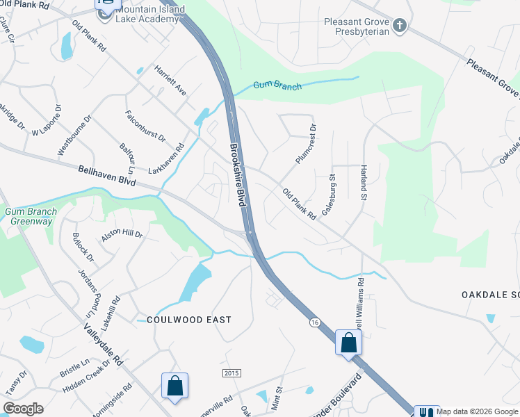 map of restaurants, bars, coffee shops, grocery stores, and more near in Charlotte