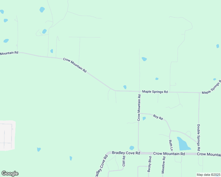map of restaurants, bars, coffee shops, grocery stores, and more near 3328 Crow Mountain Road in Russellville