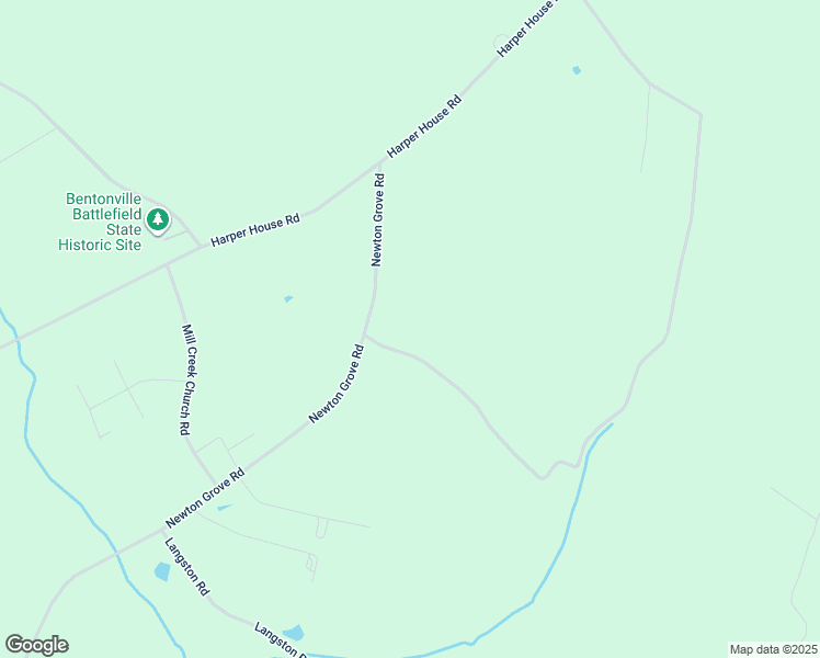 map of restaurants, bars, coffee shops, grocery stores, and more near 305 Newton Grove Road in Four Oaks