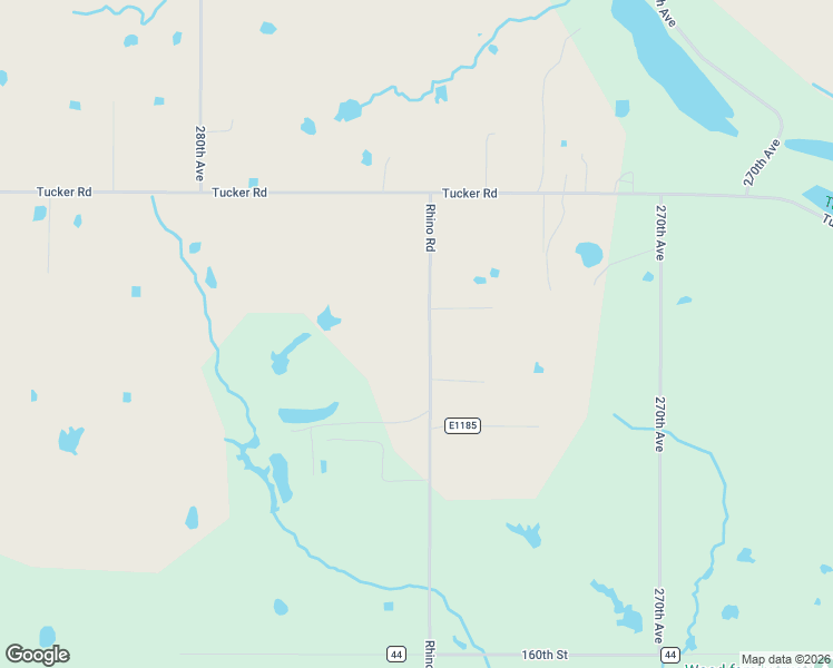 map of restaurants, bars, coffee shops, grocery stores, and more near 15315 Rhino Road in Spiro