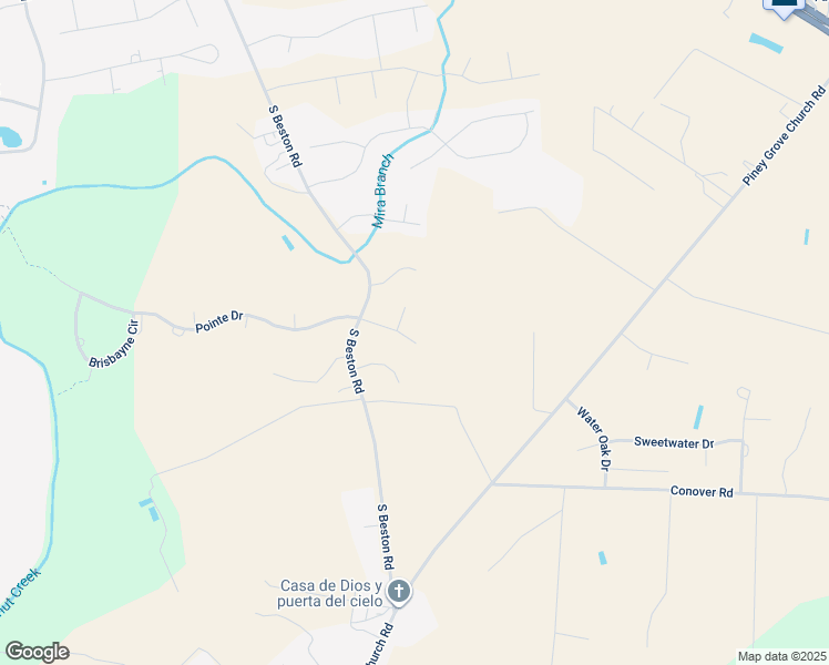 map of restaurants, bars, coffee shops, grocery stores, and more near 203 Berkshire Drive in La Grange