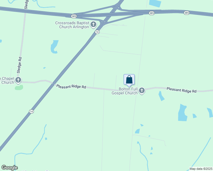 map of restaurants, bars, coffee shops, grocery stores, and more near 7188 Pleasant Ridge Road in Arlington