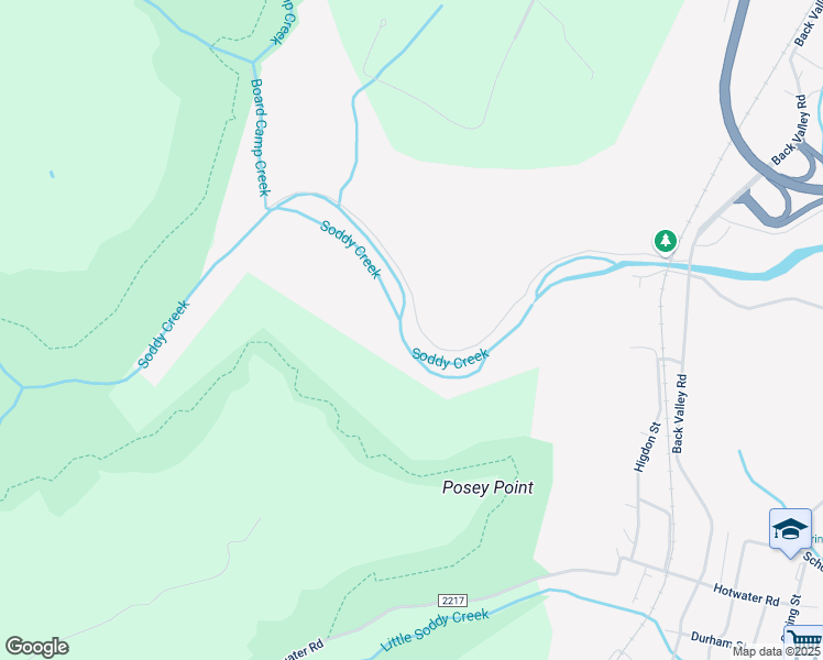 map of restaurants, bars, coffee shops, grocery stores, and more near 11850 Burchard Road in Soddy-Daisy
