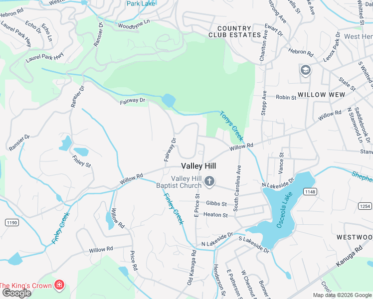 map of restaurants, bars, coffee shops, grocery stores, and more near 201 Moore Street in Hendersonville