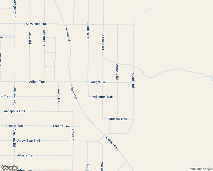 map of restaurants, bars, coffee shops, grocery stores, and more near Arlight Trail in San Luis Obispo County