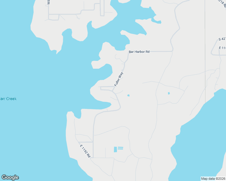 map of restaurants, bars, coffee shops, grocery stores, and more near 5180 Fuller Way in Eufaula