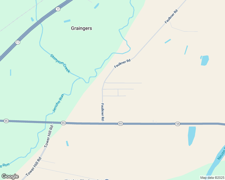 map of restaurants, bars, coffee shops, grocery stores, and more near 1546 Bonnie Lane in Kinston