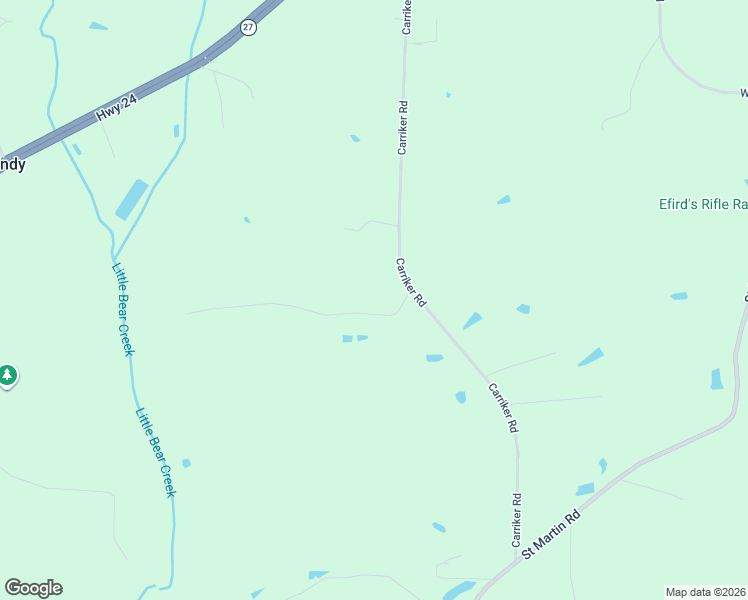 map of restaurants, bars, coffee shops, grocery stores, and more near 29954 Offie Road in Albemarle