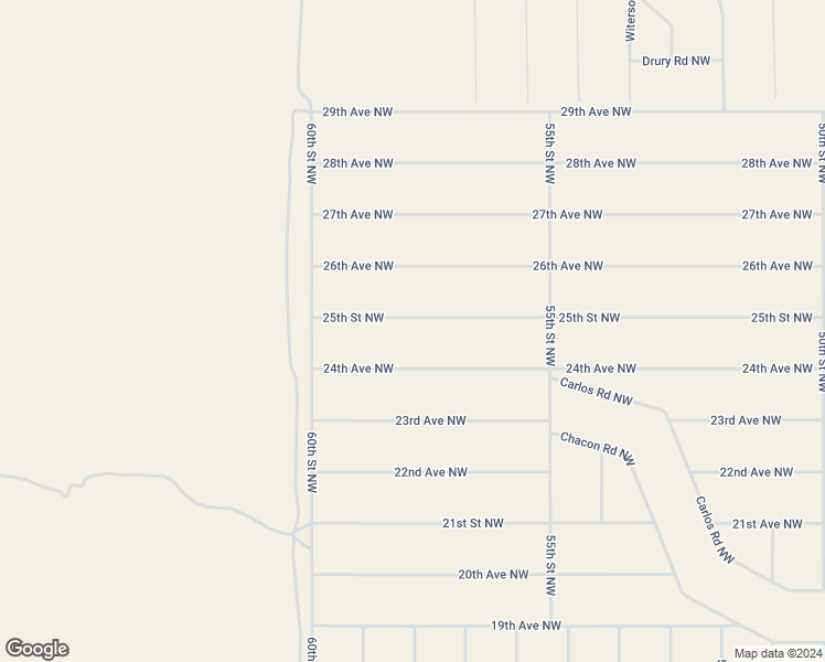 map of restaurants, bars, coffee shops, grocery stores, and more near 24th Avenue Northwest in Rio Rancho