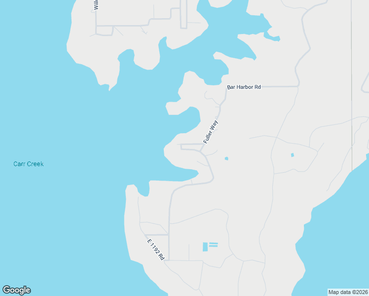 map of restaurants, bars, coffee shops, grocery stores, and more near 421302 East 1183 Road in Eufaula
