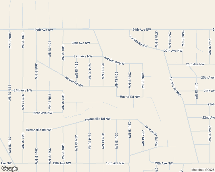 map of restaurants, bars, coffee shops, grocery stores, and more near Huerta Road Northwest in Rio Rancho
