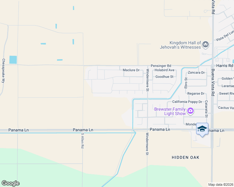 map of restaurants, bars, coffee shops, grocery stores, and more near 12403-12407 Hawksmoor Street in Bakersfield