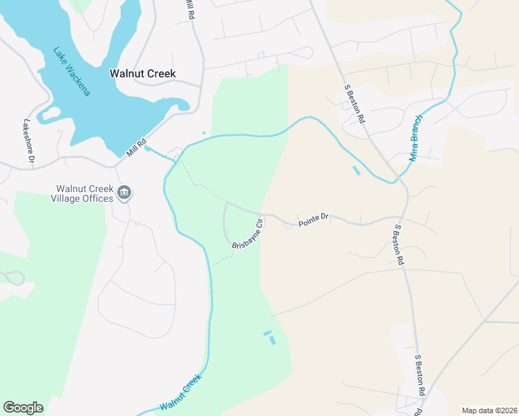 map of restaurants, bars, coffee shops, grocery stores, and more near 409 Pointe Drive in Goldsboro