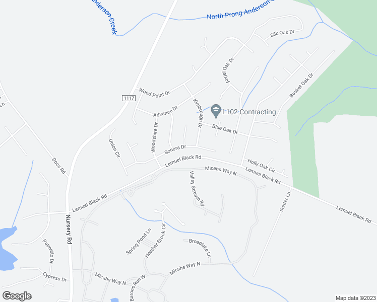 map of restaurants, bars, coffee shops, grocery stores, and more near 164 Sonora Drive in Lillington