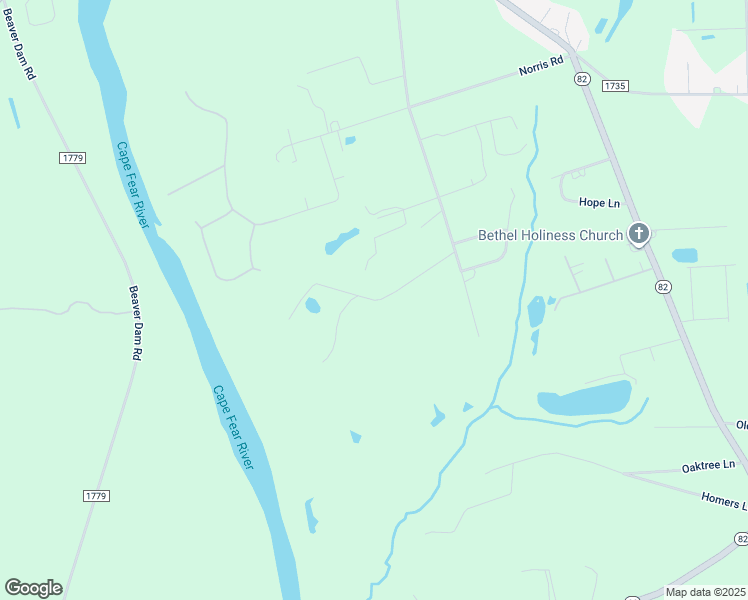 map of restaurants, bars, coffee shops, grocery stores, and more near Chicora Club Drive in Erwin