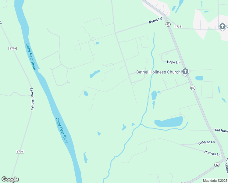 map of restaurants, bars, coffee shops, grocery stores, and more near Chicora Club Drive in Erwin