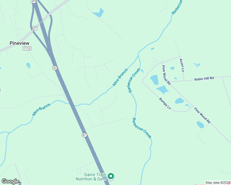map of restaurants, bars, coffee shops, grocery stores, and more near 165 Beechleaf Court in Cameron