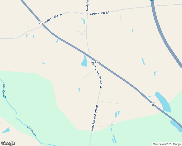map of restaurants, bars, coffee shops, grocery stores, and more near 1092 Reedy Prong Church Rd in Newton Grove